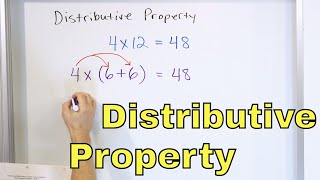 23  The Distributive Property  Definition amp Meaning [upl. by Ilohcin]