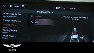 ADAS Alerts  Genesis G80 and GV80  HowTo  Genesis USA [upl. by Nichol856]