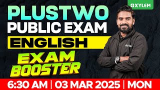 Plus Two Public Exam English  Exam Booster  Xylem Plus Two [upl. by Innoj694]