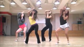 SISTAR How Dare You amp Over mirrored Dance Practice [upl. by Carol346]