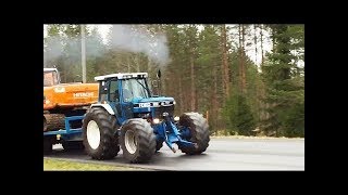 Awesome Tractors Acceleration and Sound [upl. by Hinch992]