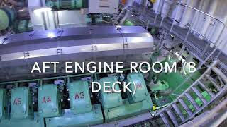 Engine Room Tour MS Rotterdam [upl. by Alusru234]