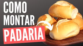 Como Montar Uma Padaria Pequena Com Pouco Dinheiro Passo a Passo [upl. by Dru]