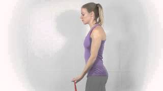 Resistance Band Bicep Curls [upl. by Blankenship]