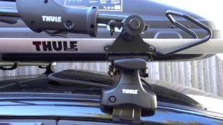 Thule Sidearm Bike Rack Installation Instructions [upl. by Aisilef546]