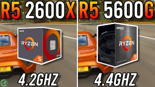 Ryzen 5 2600X vs Ryzen 5 5600G  RTX 3070 [upl. by Autry]