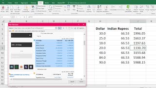 Dollar to Indian Rupee Real Time Currency Converter for MS Excel [upl. by Luanni894]