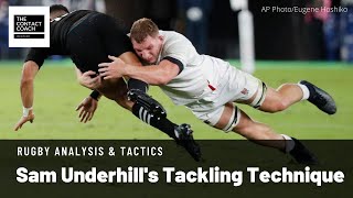 Rugby How To Coach The Rugby Tackle analysis of Sam Underhill [upl. by Ominorej]