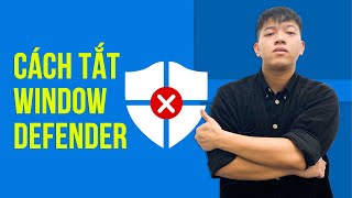 2 cách tắt window defender  tắt diệt virus window 10 [upl. by Adnolay]