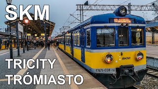 🇵🇱 SKM Trójmiasto  Tricity  Suburban Rail Gdańsk 4K 2020 [upl. by Bibi]