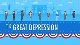 The Great Depression Crash Course US History 33 [upl. by Finer]