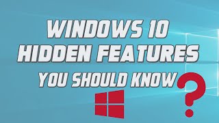 Windows 10 Tips and Tricks [upl. by Ahsinwad]