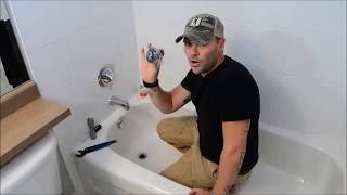 How to Replace a Bathtub Drain 🛁 [upl. by Etnasa]