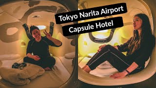 MOST CONVENIENT CAPSULE HOTEL EXPERIENCE  Tokyo Narita Airport 9 Hours Capsule Hotel [upl. by Oecam313]