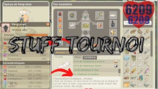 TOURNOI DOFUS RETRO  PRESENTATION STUFF SACRIEUR [upl. by Tiffa711]