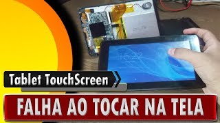 🔸 Touch screen do TABLET não funciona ou só funciona as vezes  veja como consertar Pt BR [upl. by Astrix]