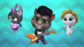 Rock ’n’ Tom 🎸 Talking Tom Plays Music and Dances [upl. by Eseryt249]