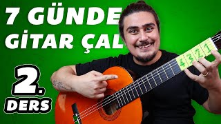 7 GÜNDE GİTAR NASIL ÇALINIR  Gitar Dersi 2 Solo ve Tab [upl. by Hoxie]