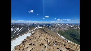 Mt Elbert Highest Point in CO Solo Hike [upl. by Ajim]