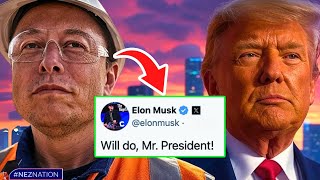 😳 You Wont Believe what Trump JUST DEMANDED from Elon Musk MUST SEE [upl. by Pearla637]