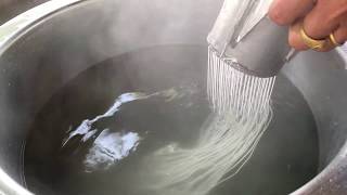 Thai Rice Flour Noodles Recipe [upl. by Birchard]