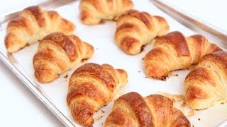 Easy Homemade Croissant Recipe [upl. by Katinka]