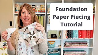 Foundation Paper Piecing Tutorial [upl. by Zebulon]