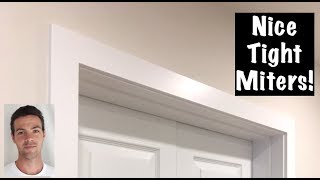 HOW TO INSTALL DOOR CASING [upl. by Ody]