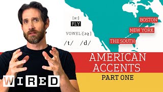 Accent Expert Gives a Tour of US Accents  Part One  WIRED [upl. by Krebs985]