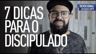 7 DICAS PARA O DISCIPULADO  Douglas Gonçalves [upl. by Ordnasil]