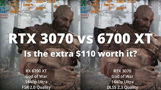 RTX 3070 vs RX 6700 XT The Ultimate Comparison [upl. by Devonne]