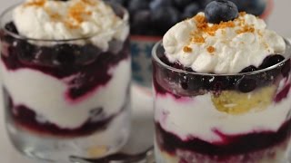 Easy Berry Trifles Recipe  The Sweetest Journey [upl. by Manthei]