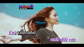 Ngốc Remix Karaoke Hương Tràm [upl. by Moreen]