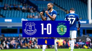 PRESEASON HIGHLIGHTS EVERTON 10 SPORTING CP [upl. by Gally]