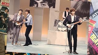 ♫ The Beatles at rehearsal on The Ed Sullivan Show 1965 [upl. by Ori]