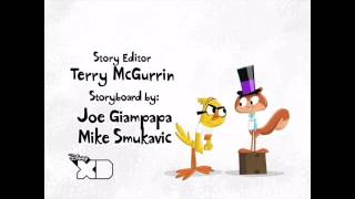 Scaredy Squirrel End Credits on Disney XD [upl. by Lein548]