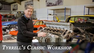 Lamborghini Miura S  Restoration begins on £125 million barnfind  Tyrrells Classic Workshop [upl. by Renado]