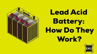 Lead Acid Battery How Do They Work  Working Animation  Electrical4U [upl. by Oahc635]