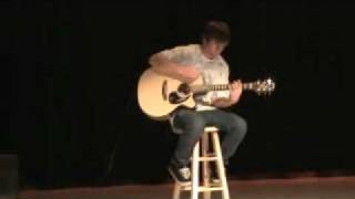 andy mckee drifting cover talent show [upl. by Tori]