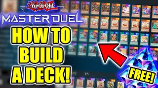 How To Build a Deck in YuGiOh Master Duel [upl. by Asselam729]