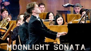 Beethoven  Moonlight Sonata  Piano amp Orchestra [upl. by Gottwald560]