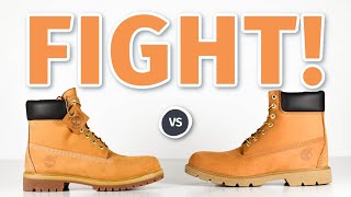 Timberland BASIC vs PREMIUM  Which Boot Should You Get [upl. by Nalrah38]