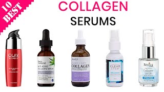 10 Best Collagen Serums for Face  Top AntiAging Skin Firming Collagen Serum for Youthful Skin [upl. by Evelina705]