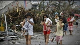 SuperTyphoon Cuts Trail of Destruction in Philippines [upl. by Cirtap530]