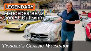 MercedesBenz 300 SL Gullwing  Recommissioning an Automotive Icon  Tyrrells Classic Workshop [upl. by Breh]