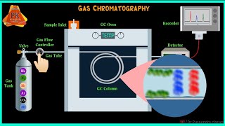 Gas Chromatography  GC Instrumentation  Gas Chromatography Animation  GC [upl. by Scrivenor621]