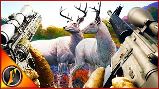 Taking New Weapons to Rancho Del Arroyo  Double Albino Bucks [upl. by Elda]