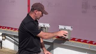 How To Install Vinyl Siding Accessory Mounting Blocks [upl. by Lekym]