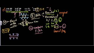 Linkage mapping problem three point cross [upl. by Luhar109]