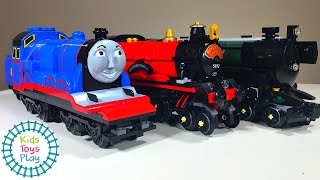 Lego Train Speed Build Compilation [upl. by Allayne]